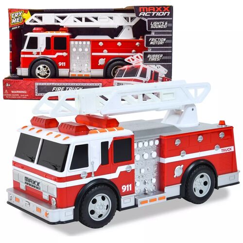Large Firetruck with Extendable Ladder