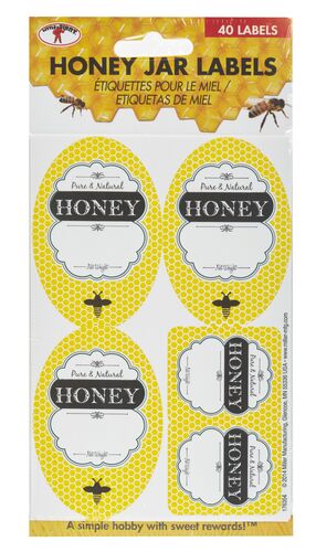 Labels For Honey Jars