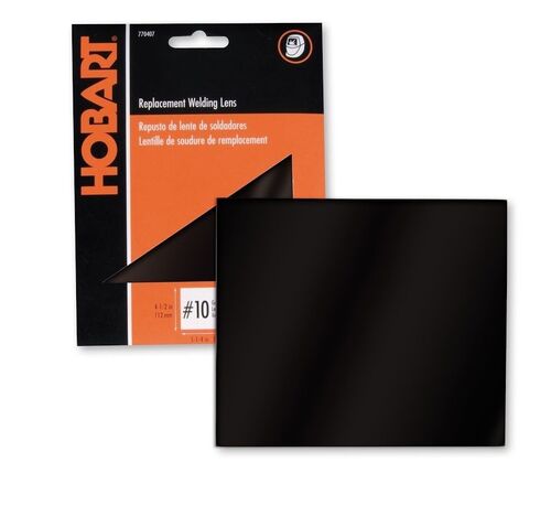 Gold Shade #10 Repalacement Welding Lens - 4-1/2" x 5-1/4"