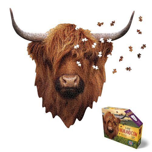 I Am Highland Cow Puzzle - 550 Pieces