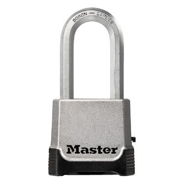 2" Wide Magnum Zinc Die-Cast Body Padlock with 2" Shackle Set Your Own Combination