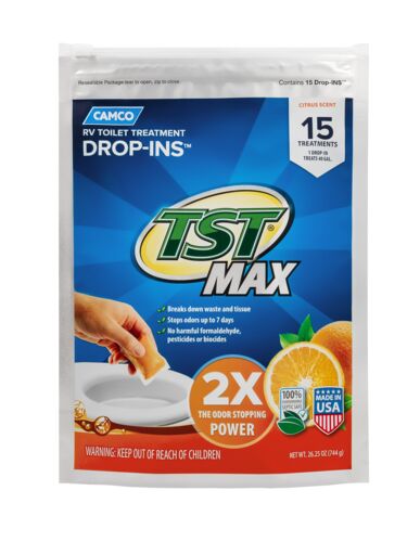 TST Orange RV Toilet Treatment Drop-INS