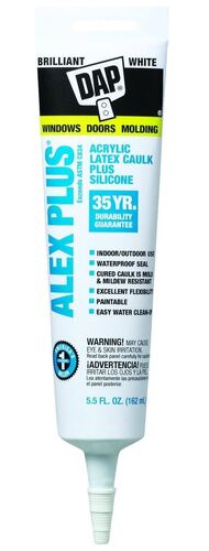 Alex Plus Acrylic Latex Caulk Plus Silicone