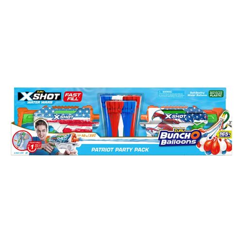 Bunch-O-Balloons X-Shot Patriot Party Pack