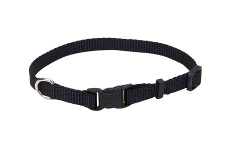 Adjustable Nylon Pet Collar in Red