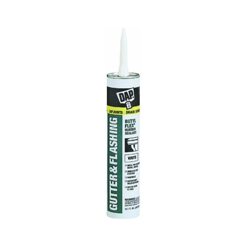 Butyl-Flex Gutter and Flashing Sealant in White - 10.1 oz