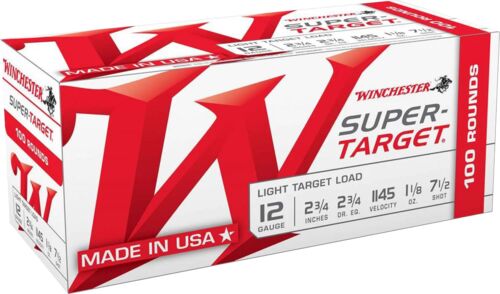 Super-Target 12 Gauge 2.75" #7.5 Shot Shotshells - 100 Rounds