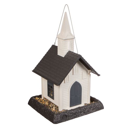 Village Collection Church Birdfeeder