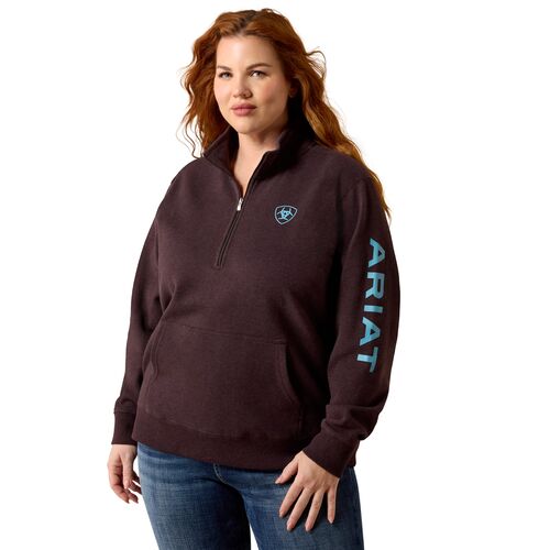 Women's Foundation Logo 1/2 Zip Sweatshirt