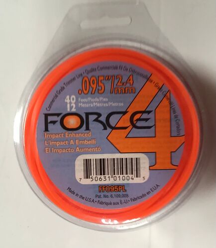 Force 4 .095" String Trimmer Line