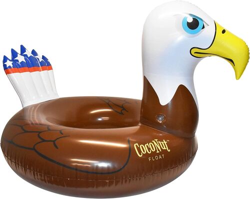 Patriotic Bald Eagle Pool Float