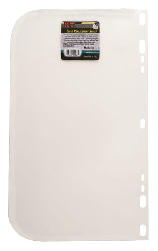 9" x 15-1/2" Clear Shield