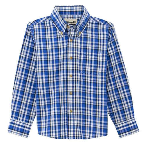 Boy's Riata Long Sleeve Button Down Shirt