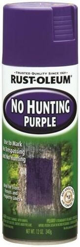 12 Oz, No Hunting Spray Paint