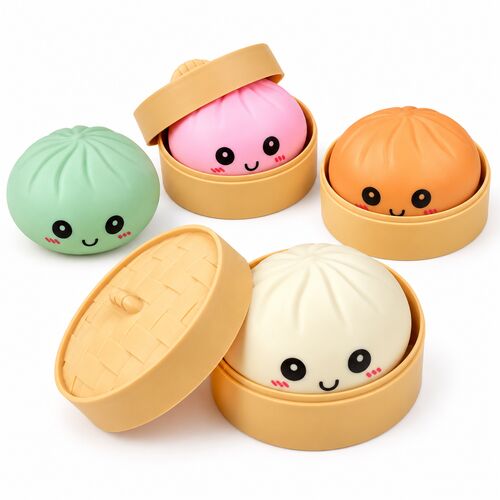 Squishy Dumpling Toy - Assorted