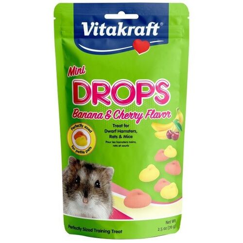 Mini Drops Banana & Cherry Flavor Small Animal Treat
