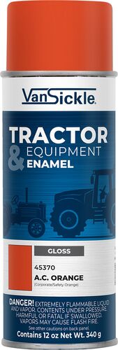 Tractor & Equipment Enamel in Gloss A.C. Orange - 12 oz Spray