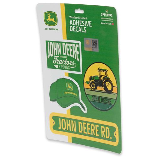 John Deere Assorted Adhesive Decals