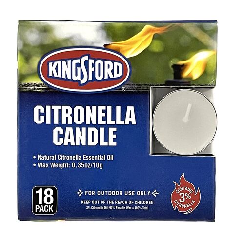 Citronella T-Light Candle 18-Pack