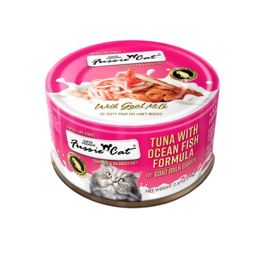 Tuna with Ocean Fish in Goats Milk Gravy Wet Cat Food - 2.47 oz