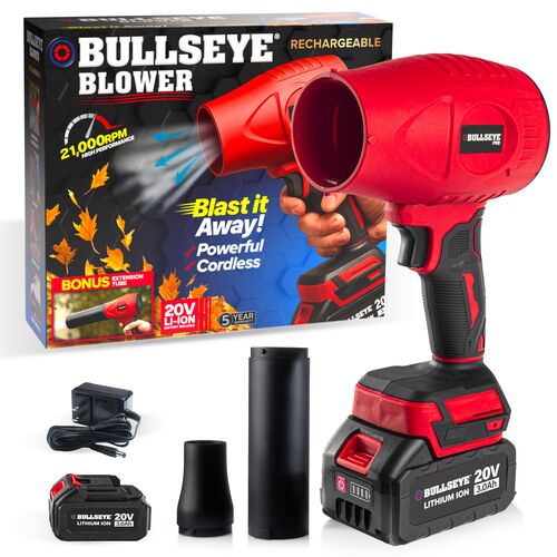 Bullseye 20V Cordless Rechargeable Handheld Leaf Blower