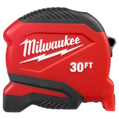 Compact Tape Measure with 1" Wide Blade