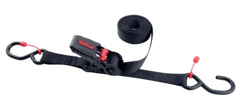 Soft Grip Ratchet Straps with Cap Locks