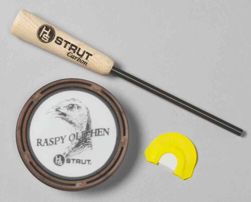 "Raspy Old Hen" Glass Friction Call