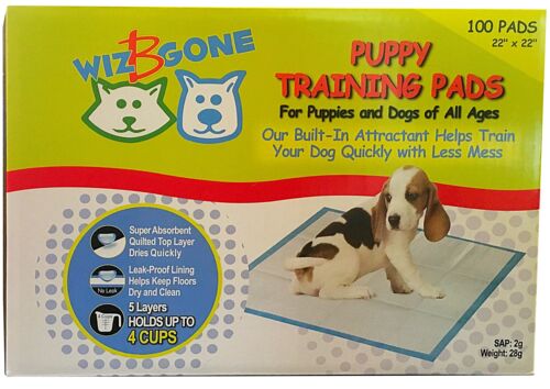 22" x 22" Puppy Training Pads - 100 Count