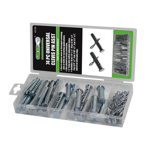 74 Piece Universal Clevis Pin Assortment