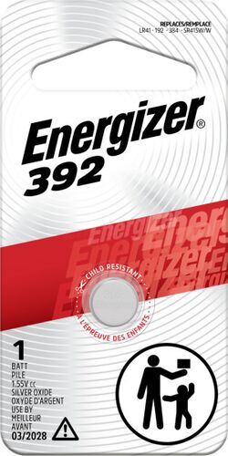 392 1.5V Silver Oxide Button Battery - 1 Pack