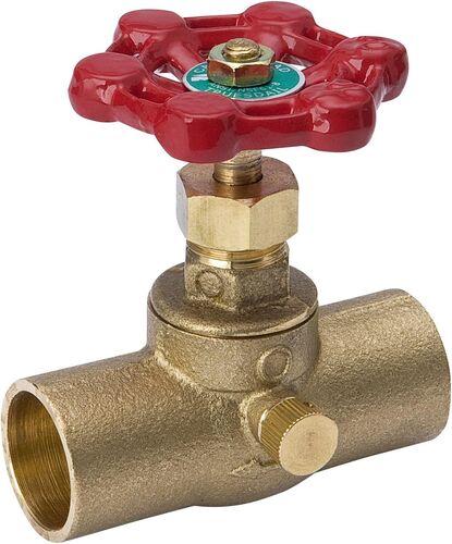 3/4" Brass Stop & Waste Valve