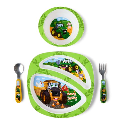 John Deere Kids Dish Set - 4-Piece Set