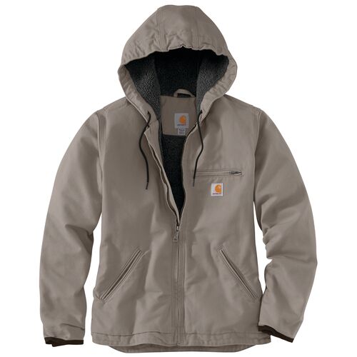 Women's Washed Duck Sherpa Lined Jacket