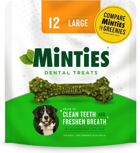 Large Dental Treats for Dogs - 16 oz