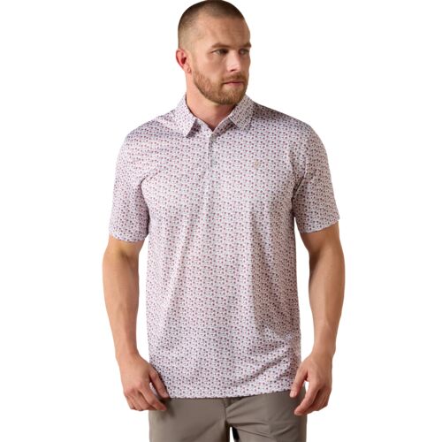 Men's All Over Print Polo