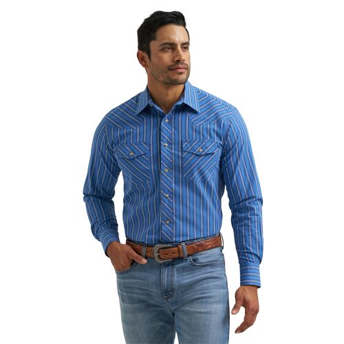 Men's 20X Competition Advanced Comfort Long Sleeve Two Pocket Western Snap Shirt