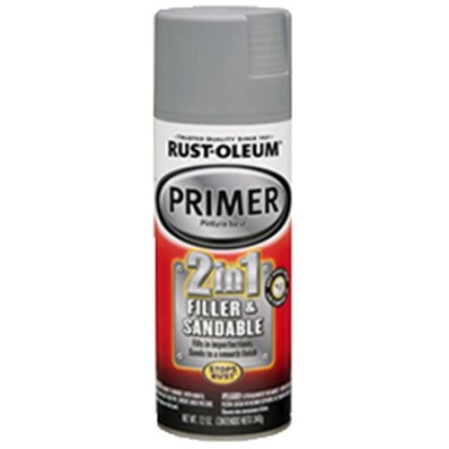 Automotive 12 oz 2 in 1 Filler and Sandable Primer Spray Paint