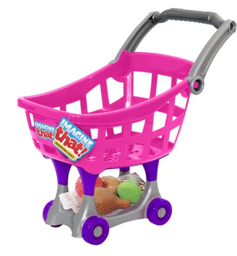 Shopping Cart Playset with Food