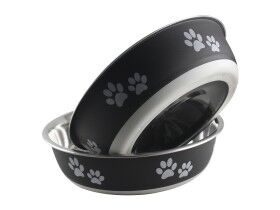 Stainless Steel Buster Bowl in Charcoal 17 cm - Medium