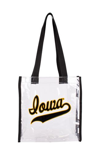 Iowa Hawkeyes Clear Stadium Tote