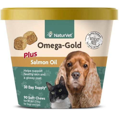 Omega-Gold Soft Chews Plus Salmon Oil - 90 Count