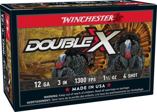 Double X 12 Gauge 3" #4 Shotshells - 10 Rounds