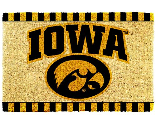 Iowa Hawkeyes Door Mat