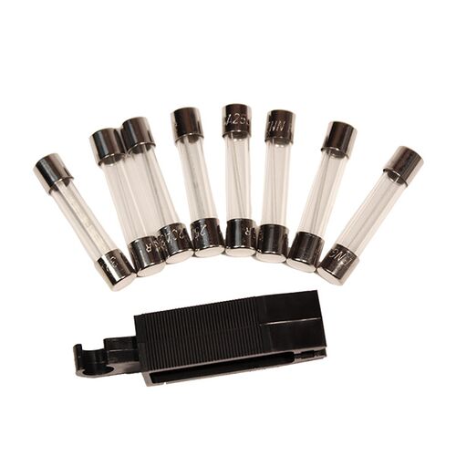 Assorted Pack of AGC Fuses & Fuse Puller