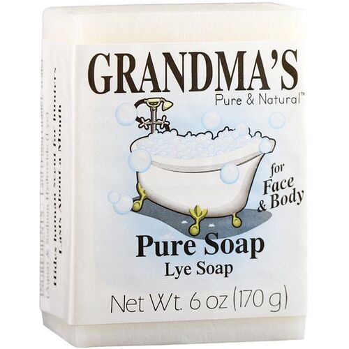 6 Oz White Pure and Natural Bar Soap