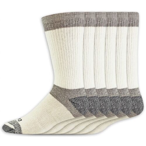 Men's 6-Pack Dri-Tech Max Cushion Crew Socks