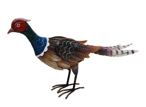 21" Metal Mini Pheasant