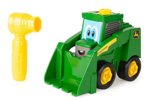 John Deere Build-A-Buddy Skid-Steer Farm Vehicle Kids Toy - 12 pieces