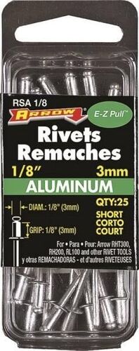 1/8" Short Aluminum Blind Rivet
